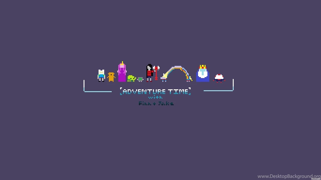 Pixelated Time Adventure Time Wallpapers (1368x768) (18742)