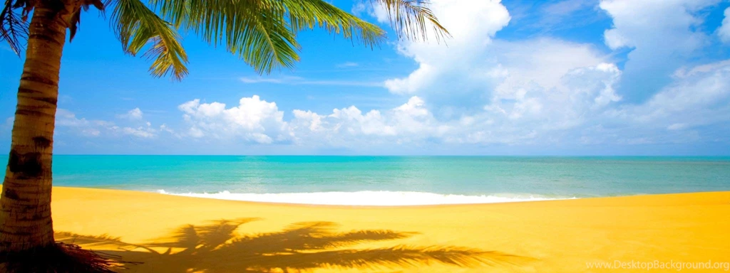 At The Beach Dual 4:3 2048x768