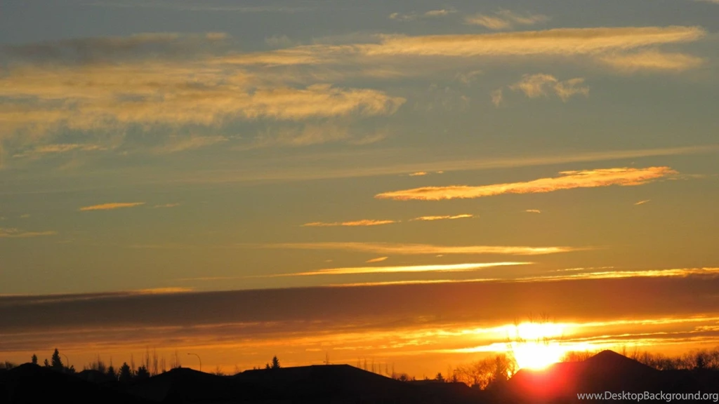 2048x768 Wallpapers Page 10: MAGICAL SUNSET Horizon Beauty Sea ...