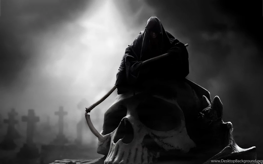 1680x1050 Skull Grim Reaper Wallpapers