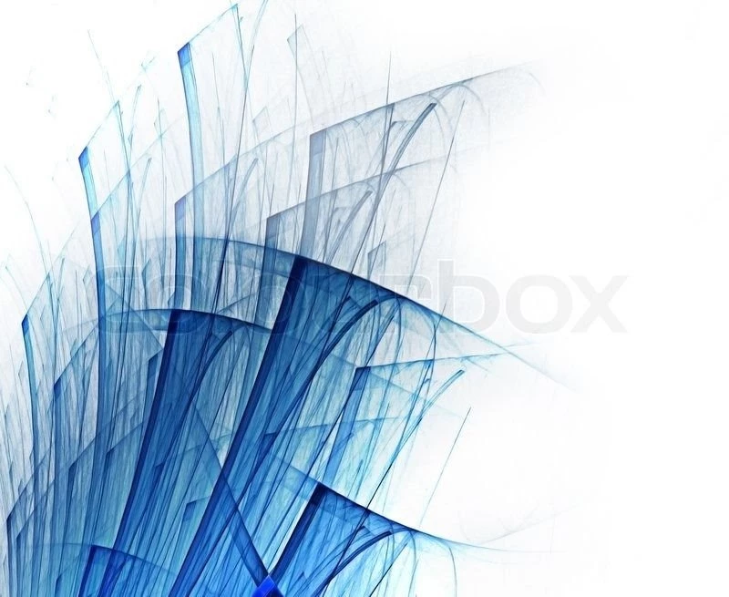 Abstract Backgrounds With Blue Lines On White Paper