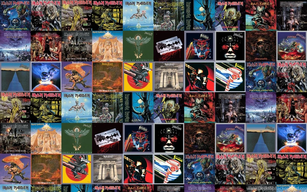 Iron Maiden Iron Maiden The Number Of The Wallpapers « Tiled ...