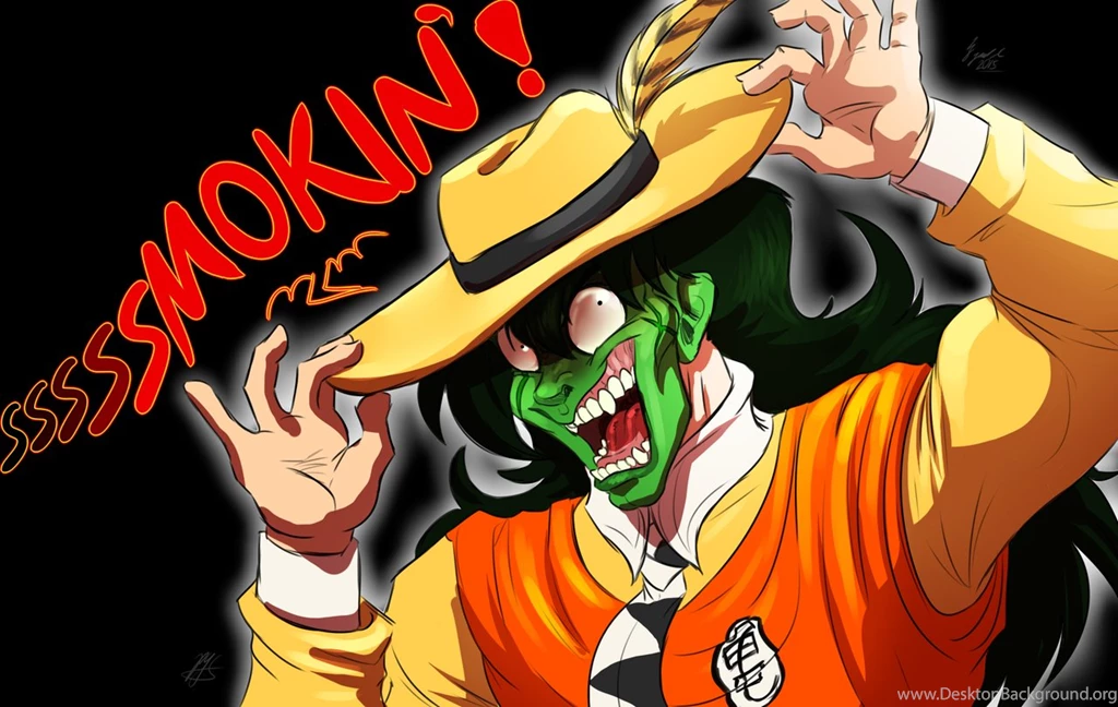 DBZ/The Mask] SSSSSMOKIN' YAMCHA! By PYC Art On DeviantArt