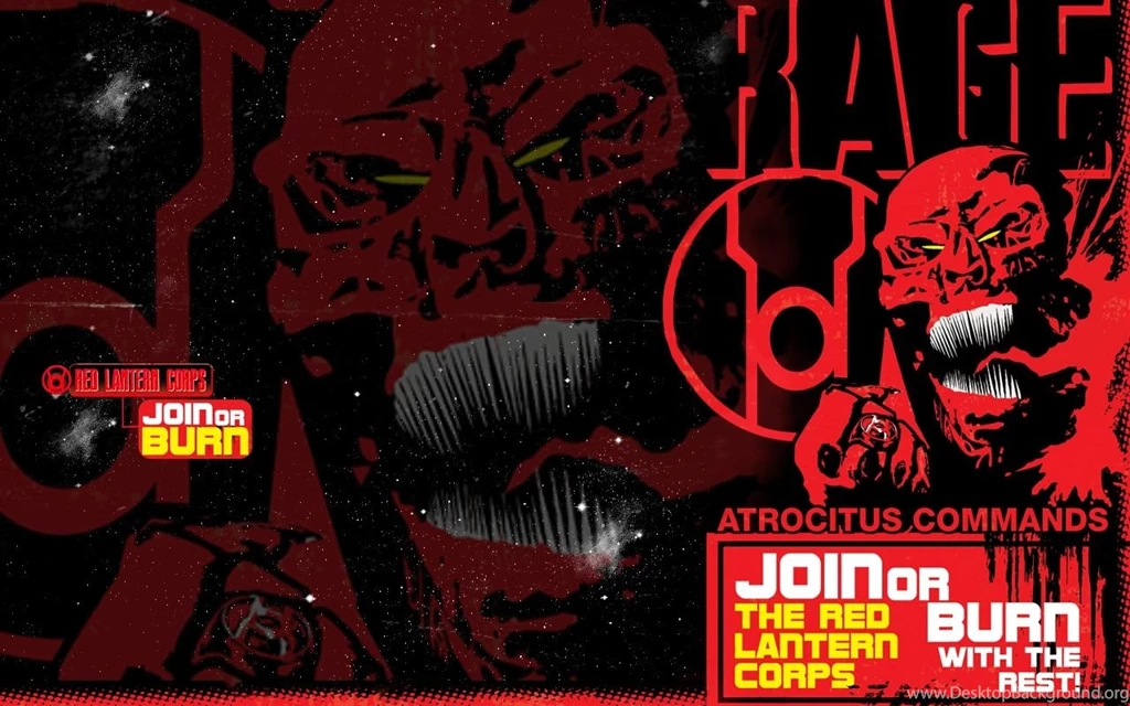 Red Lantern Corps Wallpapers