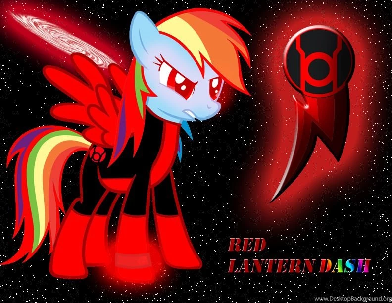 Red Lantern Rainbow Dash Wallpapers By Gojihunter31 On DeviantArt