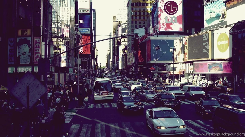 Download Wallpapers 1920x1080 New York, Street, Cars, City ...