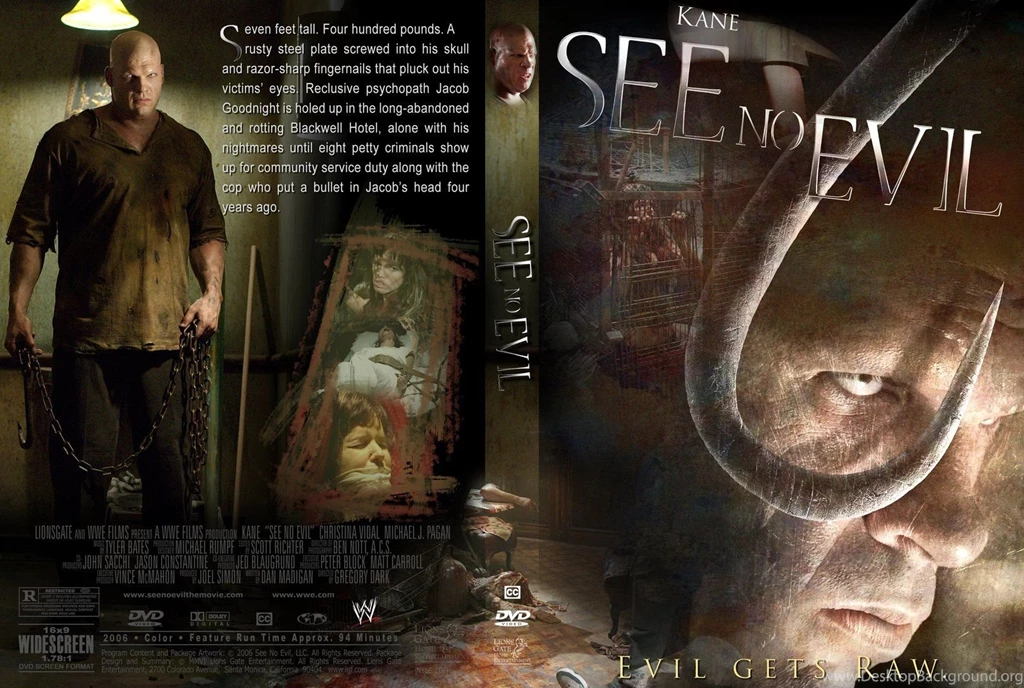 SEE NO EVIL Horror Thriller Slasher See Evil Wwe (4) Wallpapers ...