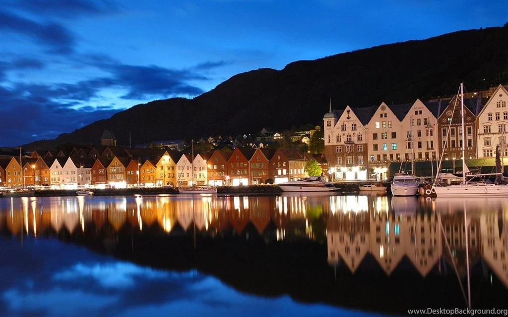 Norway City Life   Wallpaper.