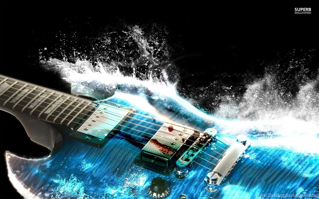 Water Guitar Wallpapers Music Wallpapers
