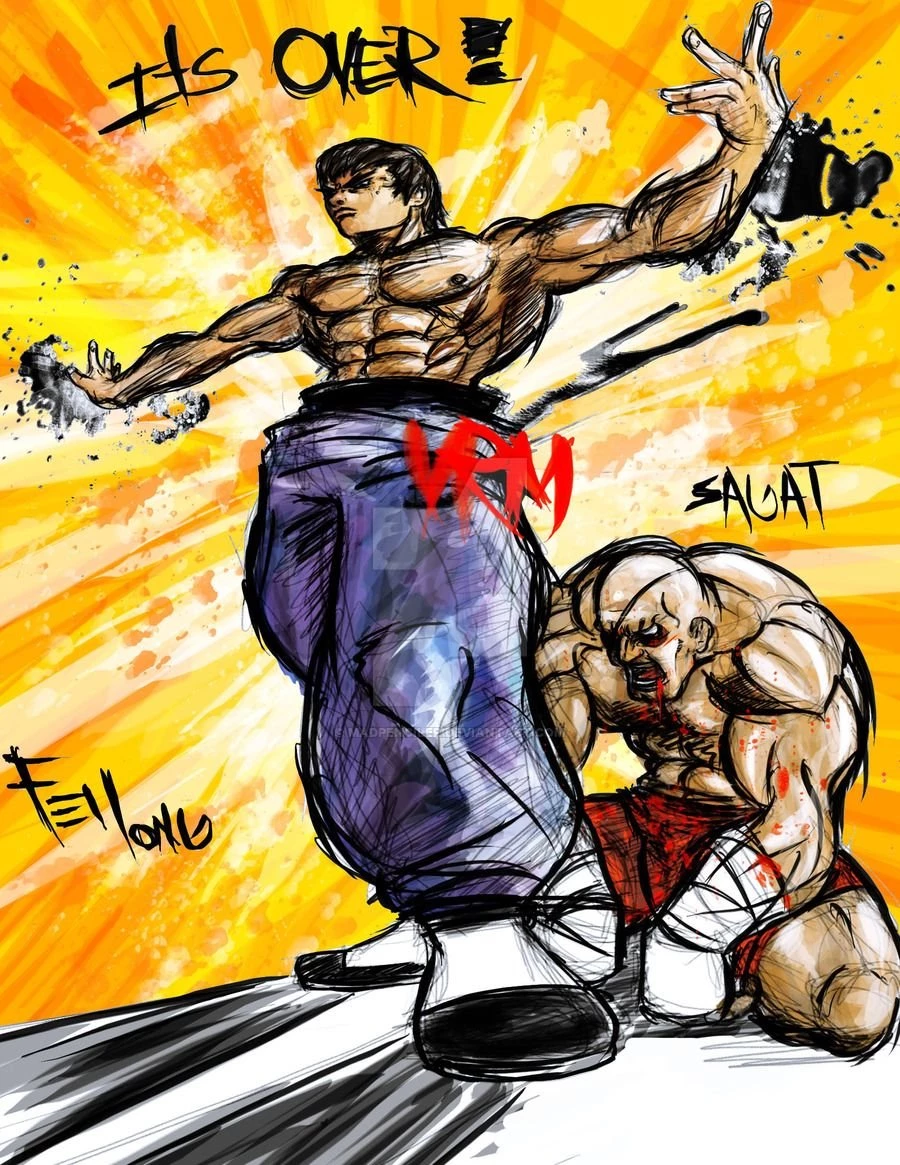 SFIV Splatter Fei Long By Vegett0 On DeviantArt