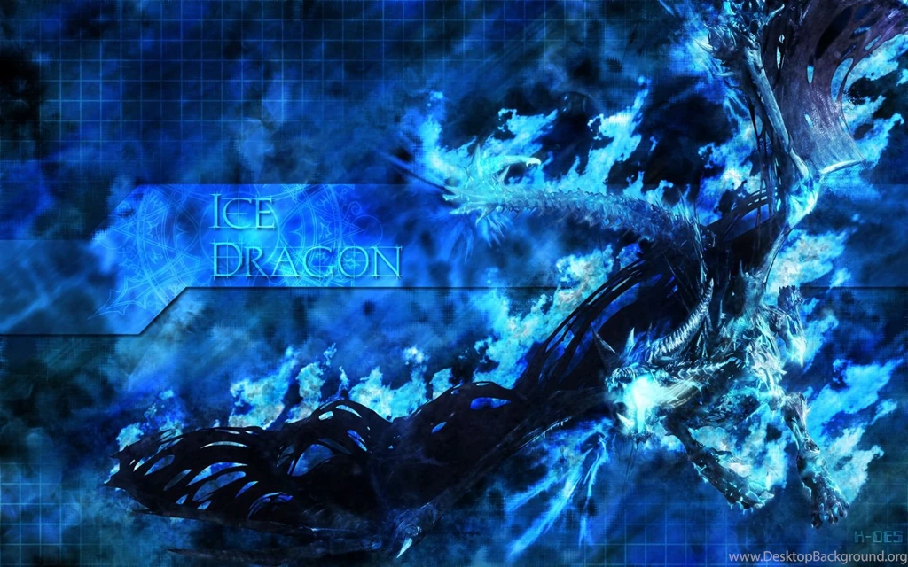 Ice Dragon Widescreen Backgrounds Wallpapers 10297   Amazing Wallpaperz