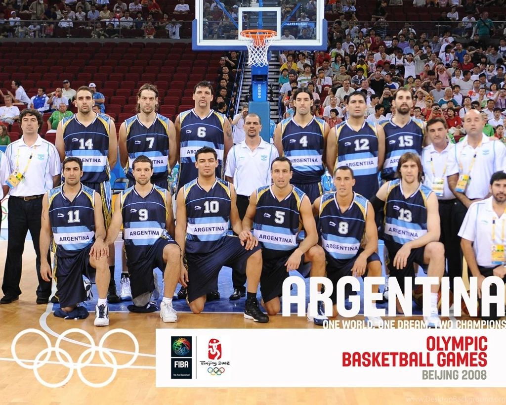 Argentina Basketball Olympic Team 2008 Wallpapers