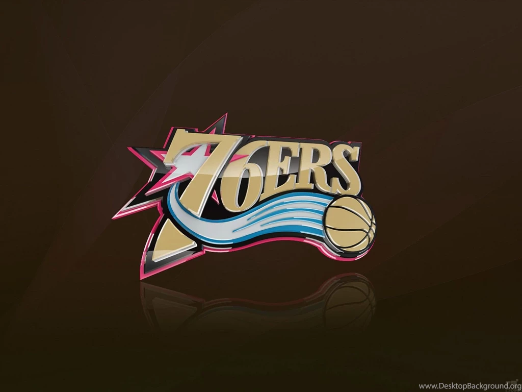 Philadelphia 76ers 3D Logo Wallpapers