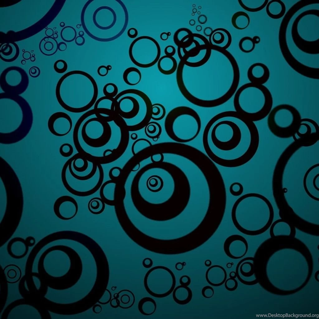 Black Circles iPad Wallpapers Download