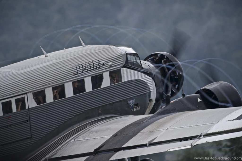 Junkers Ju 52 Tante Auntie Ju Wirbelschleppen Old Vintage Classic ...