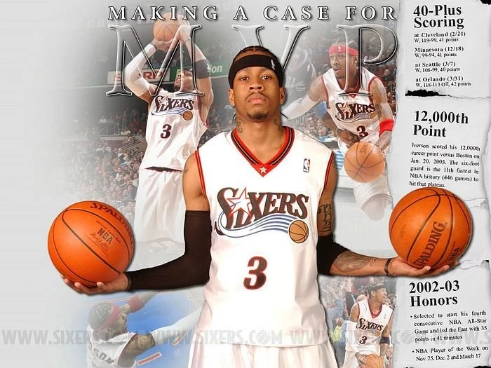 NBA Sixers   Allen Iverson Pictures 29   Wallcoo.net