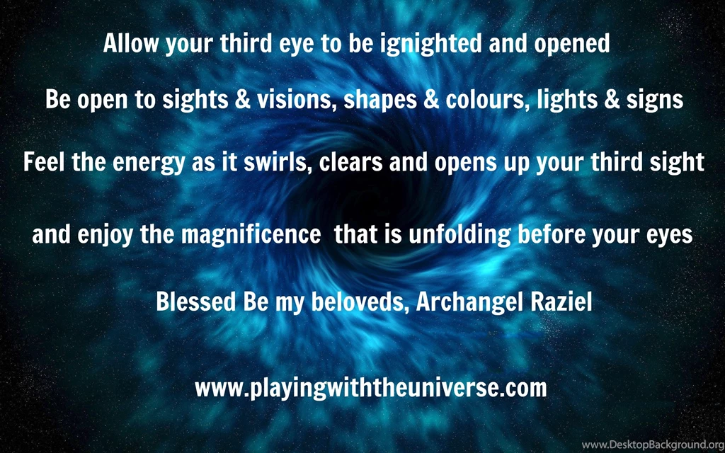 Opening Your Third Eye With Archangel Raziel