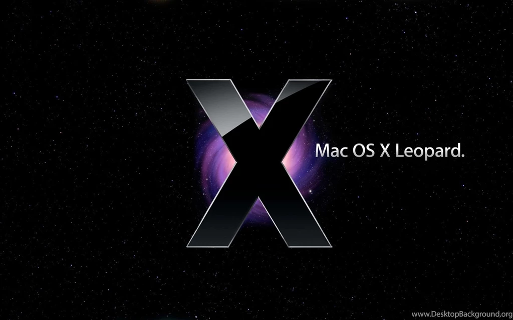 Desktop Wallpaper, Leopard OS X 10.5 Space