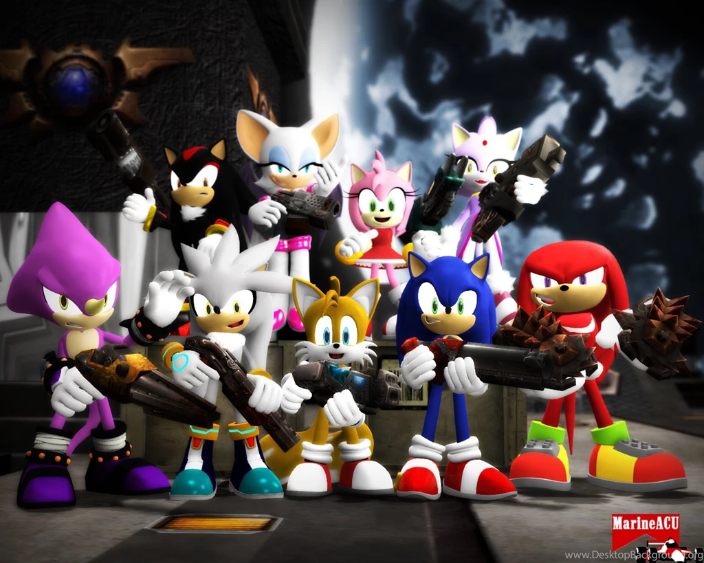 Sonic And His Pals In Quake 3 By MarineACU On DeviantArt
