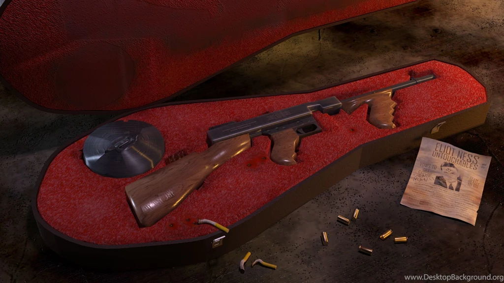 Tommy Gun Render By Twistedoldloony On DeviantArt