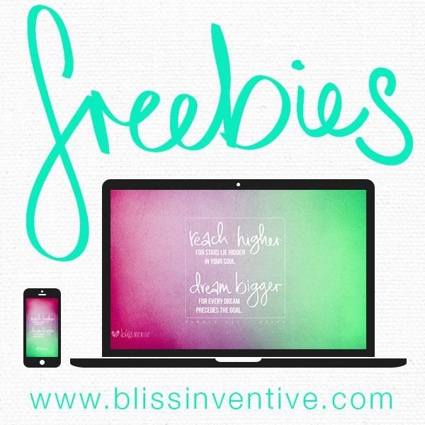 FREE} Dream Bigger Wallpapers For Computer & Phone! Bliss Inventive