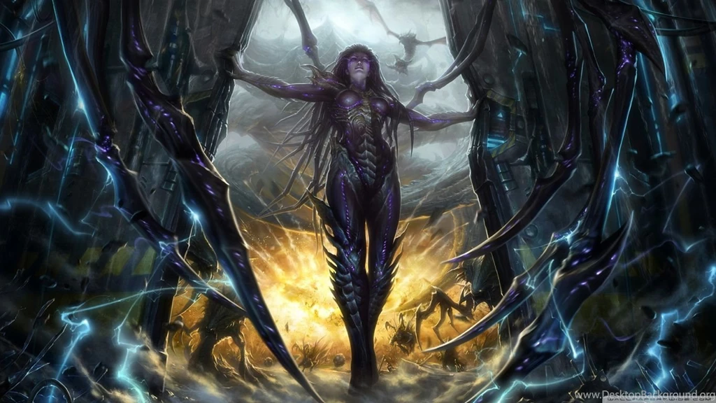 StarCraft II Heart Of The Swarm Kerrigan HD Desktop Wallpapers ...