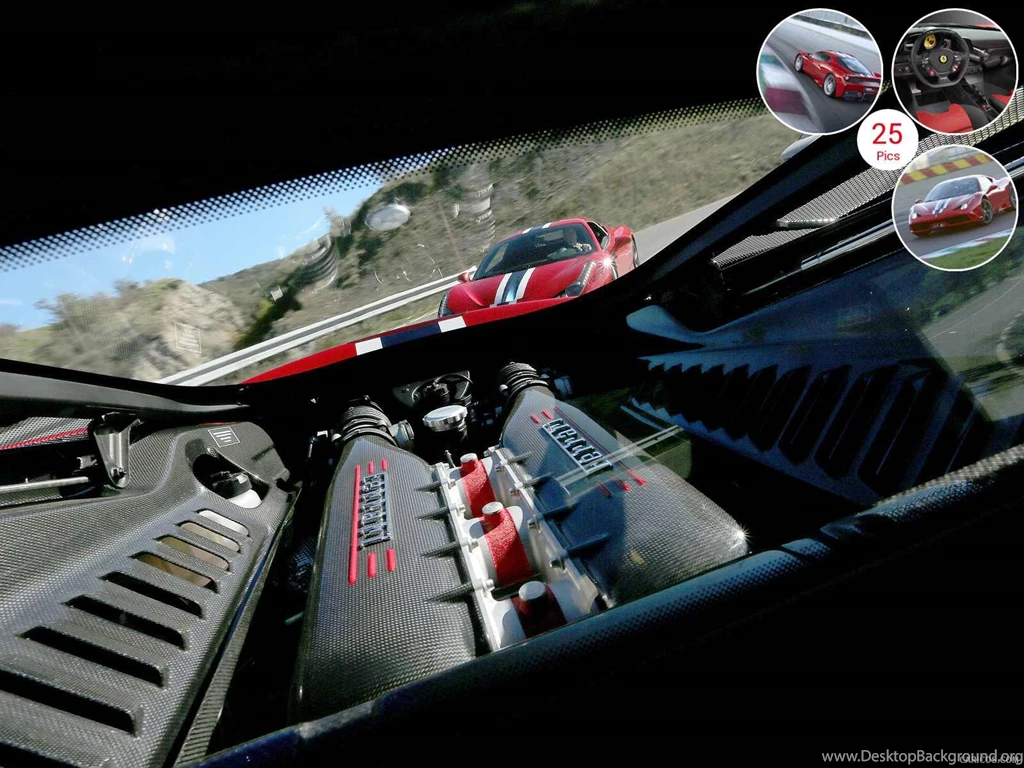 Ferrari 458 Speciale (2014)   Engine