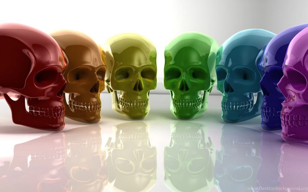 Colorful Skull – BUZZERG