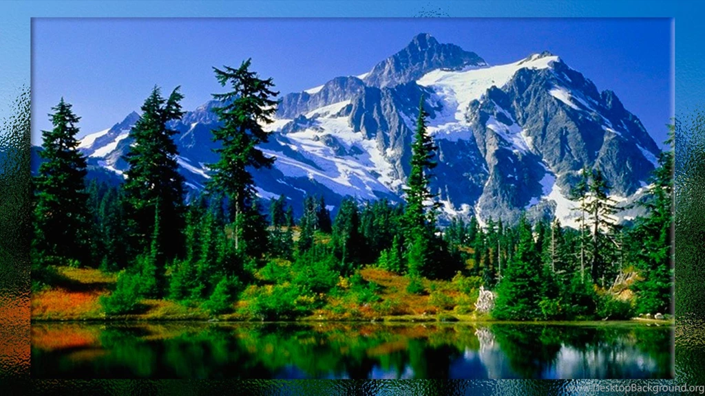 BEAUTIFUL MOUNTAIN SCENERY WALLPAPER