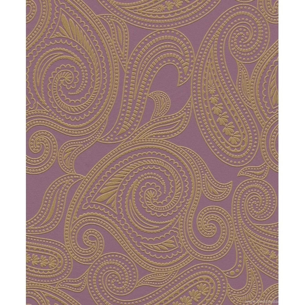 Rasch Barbara Becker Paisley Motif Patterned Textured Wallpapers 716726