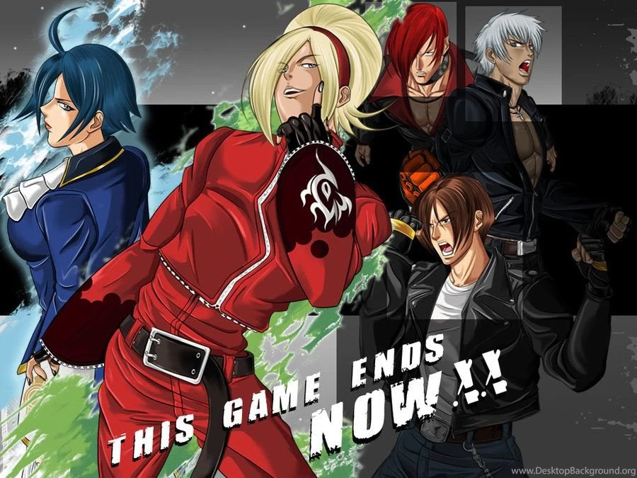 Wallpapers On KOF 4MainCharacters   DeviantArt