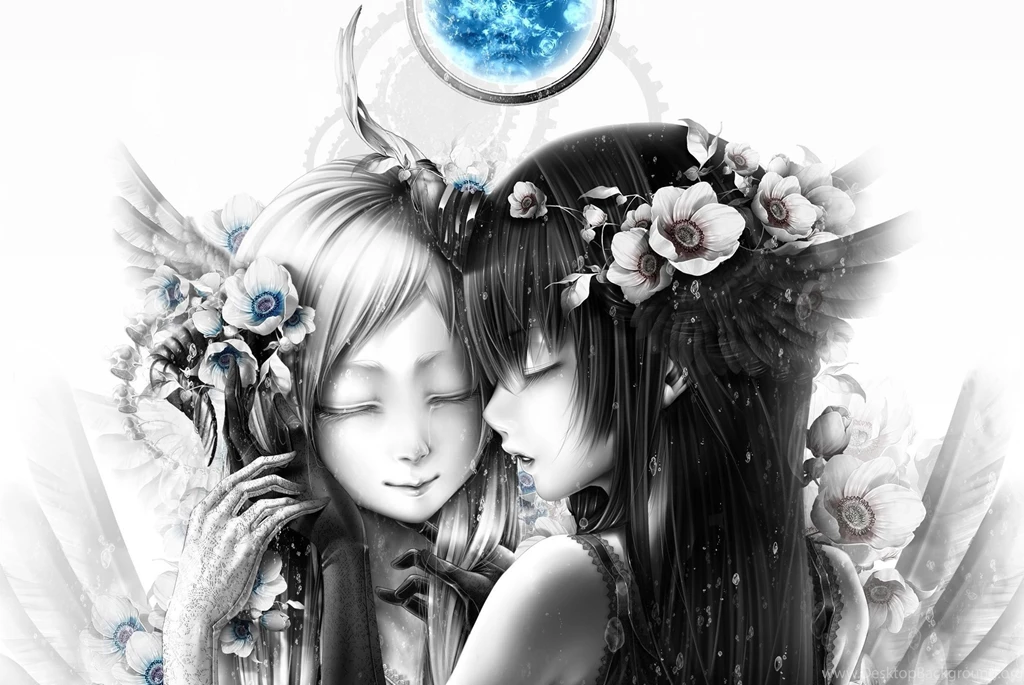 Anime White Wallpapers Sty007