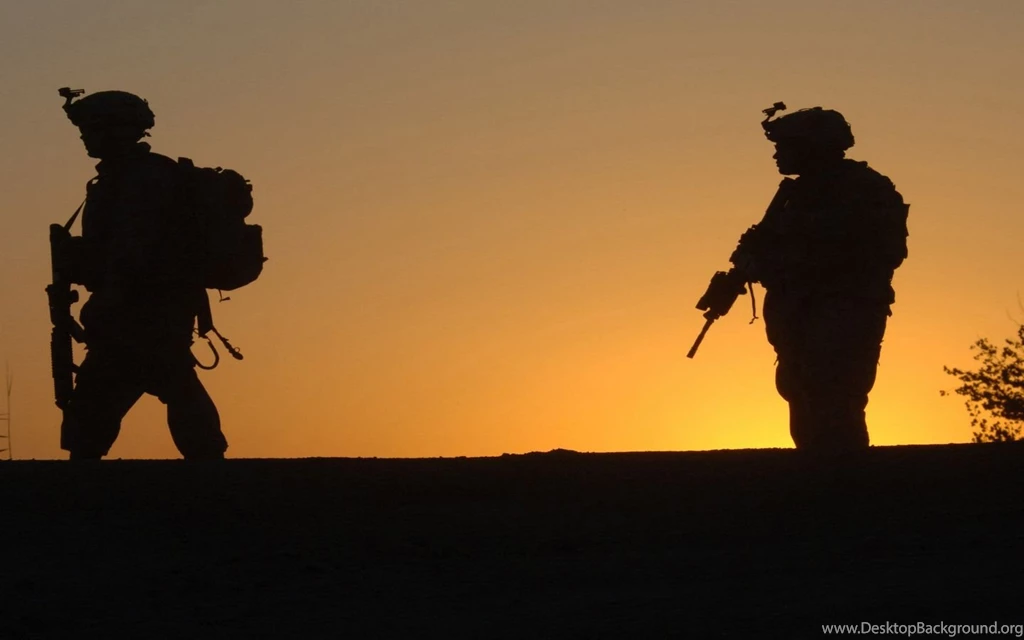 Army Sunset Wallpaper Backgrounds