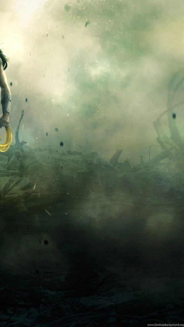 Superman, Wonder Woman And Flash iPhone 5 Wallpapers