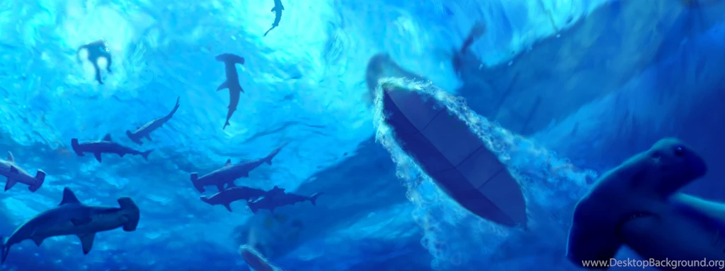 Sharks Sea Plane Underwater Shark Ocean Wallpapers