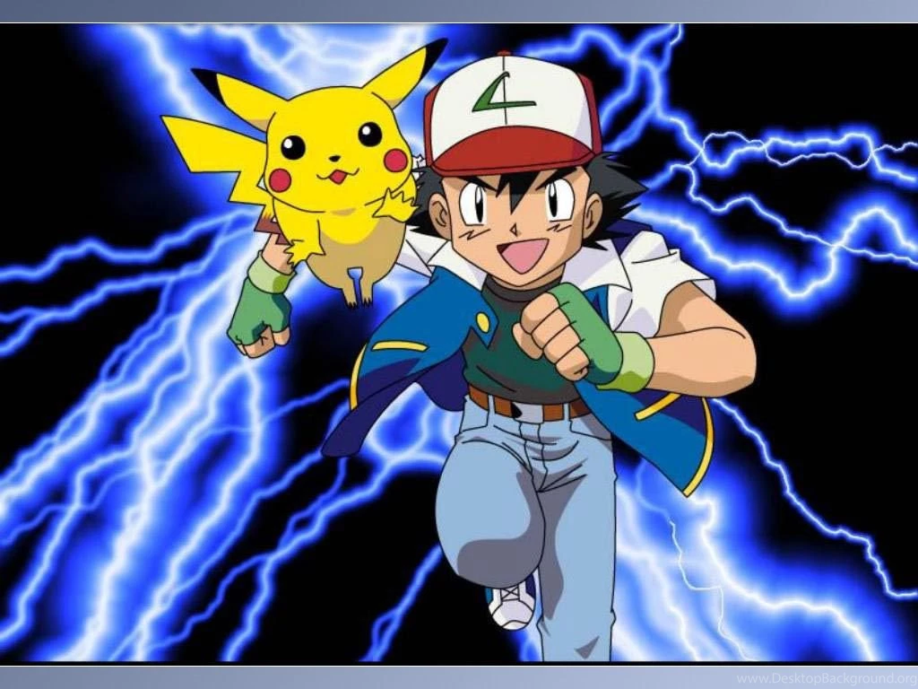 Pikachu And Ash   Pokémon Wallpapers (30421592)   Fanpop