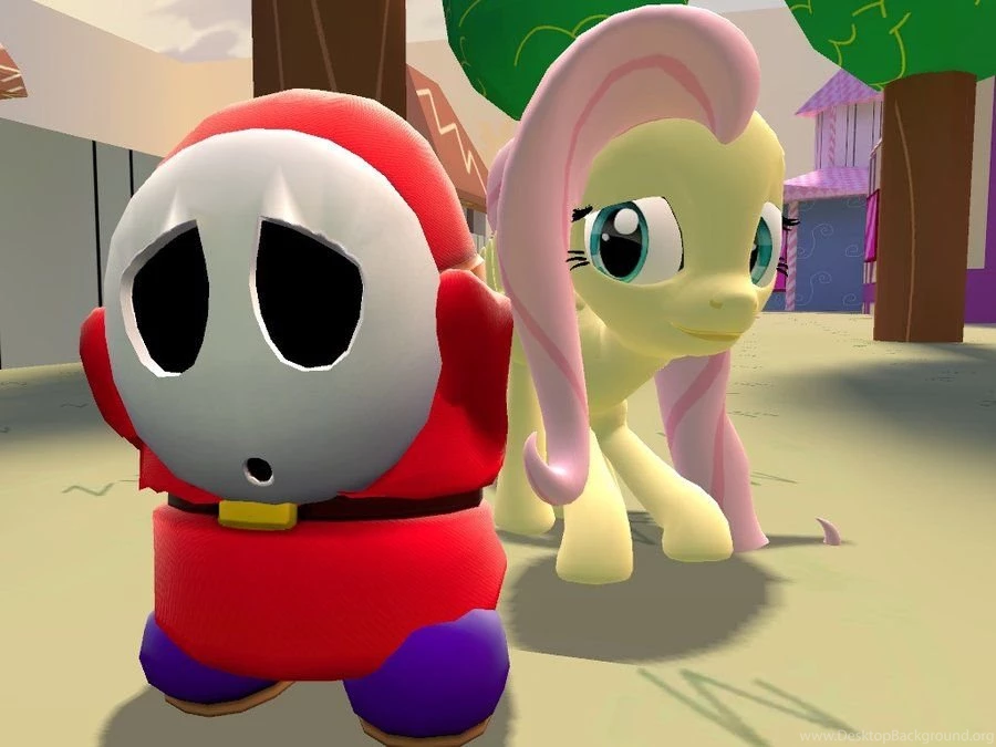 Fluttershy Meets Shy Guy By JJsonicblast86 On DeviantArt