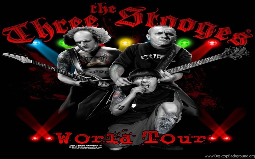 Three Stooges World Tour HD Wallpapers Widescreen 1280x800