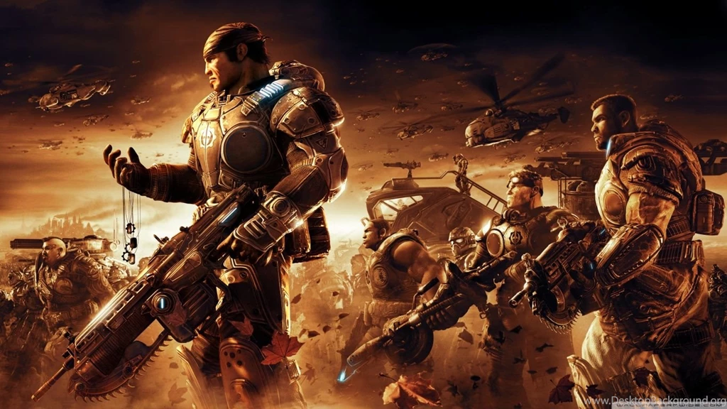 Gears Of War 2 Game Battle HD Desktop Wallpapers : Widescreen ...