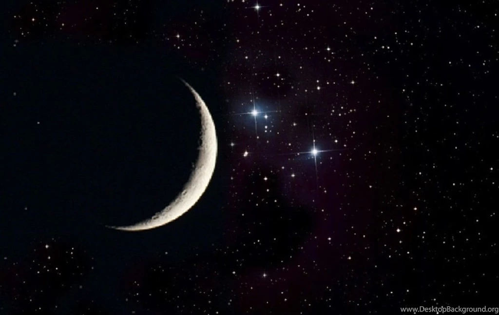 Other: Crescent Moon Stars Sky Pictures For High Resolution HD 16 ...