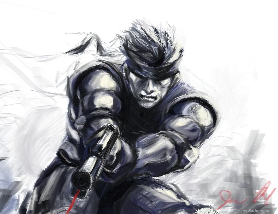 Solid Snake By Serpiente Solida On DeviantArt