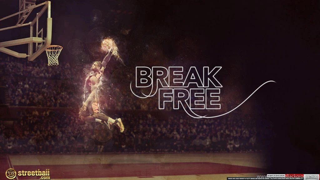 LeBron James Break Free NBA Wallpapers Streetball