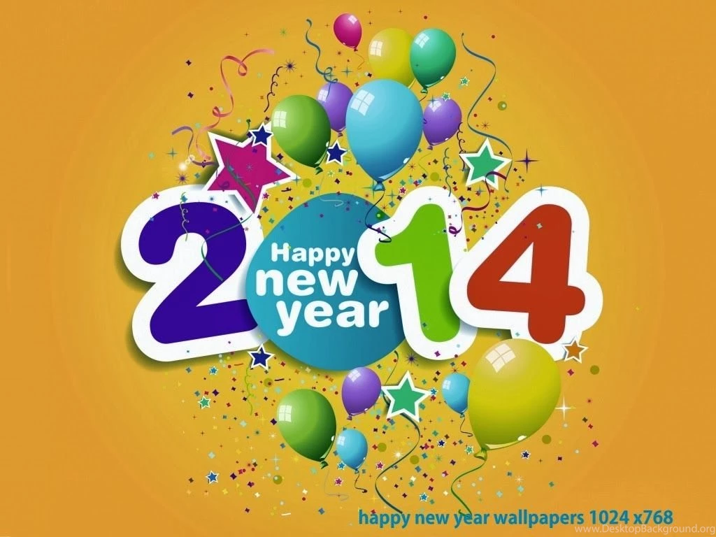 Happy New Year 2014 Animated 3D Wallpapers Free Download
