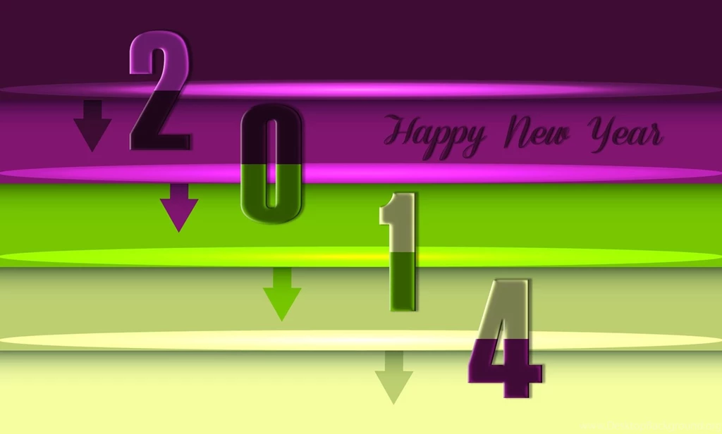 Creative New Year 2014 Wallpapers Free