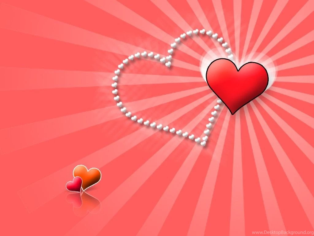 VALENTINE Wallpapers Red pink Hearts