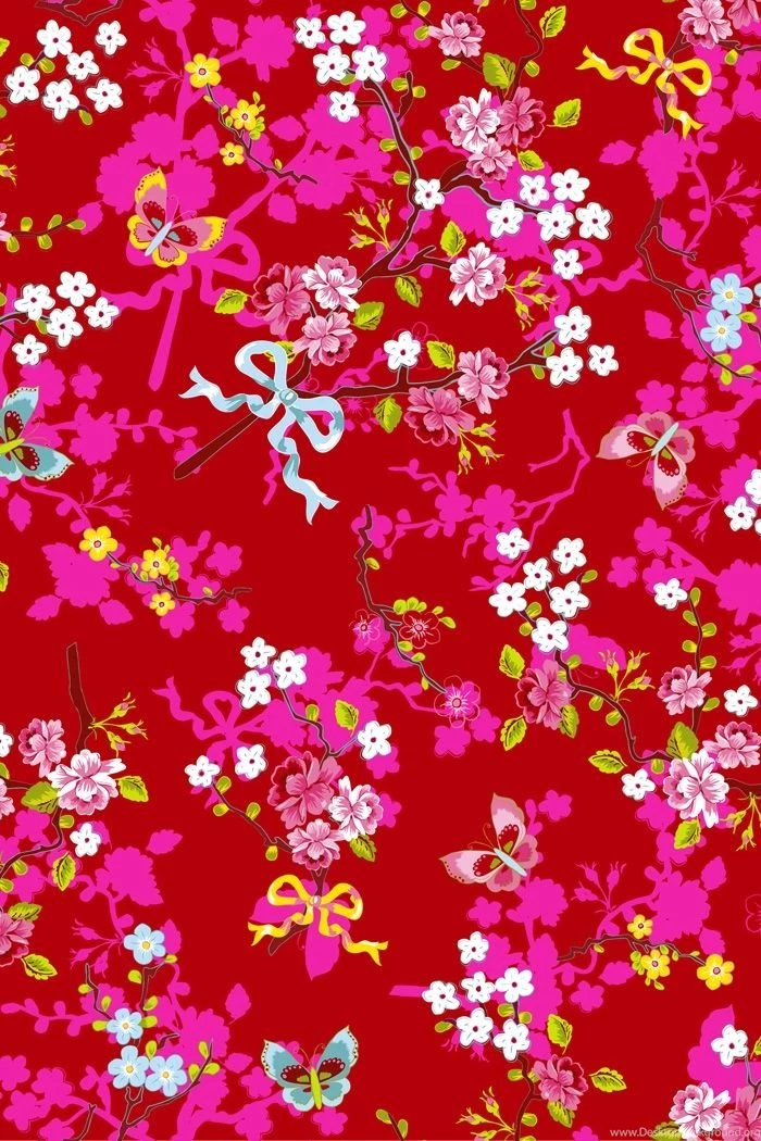 PiP Chinese Rose Red Wallpapers