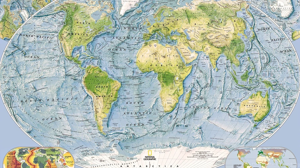 National Geographic World Map, 1920x1080 HD Wallpapers And FREE ...
