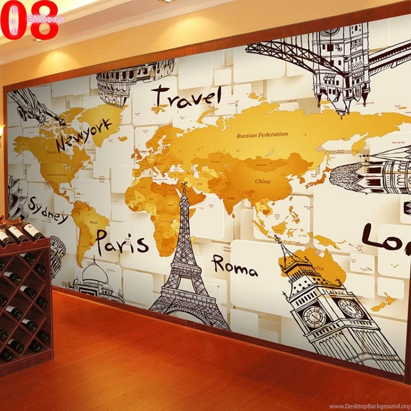 Customize Size Large Mural Home Decoration Wall Stickers Home ...