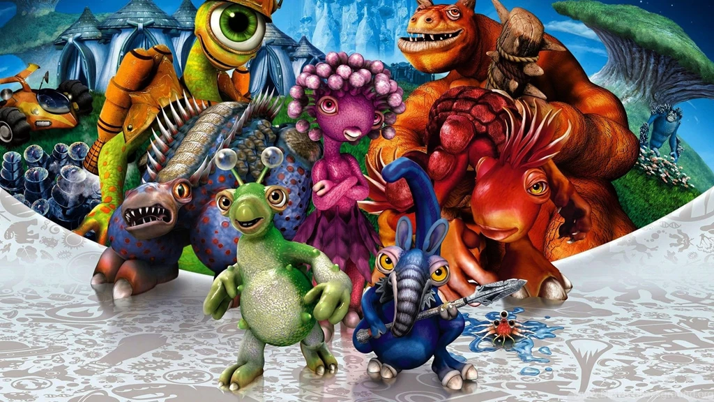 Download Wallpapers 1920x1080 Spore, Characters, Animals, Nature ...