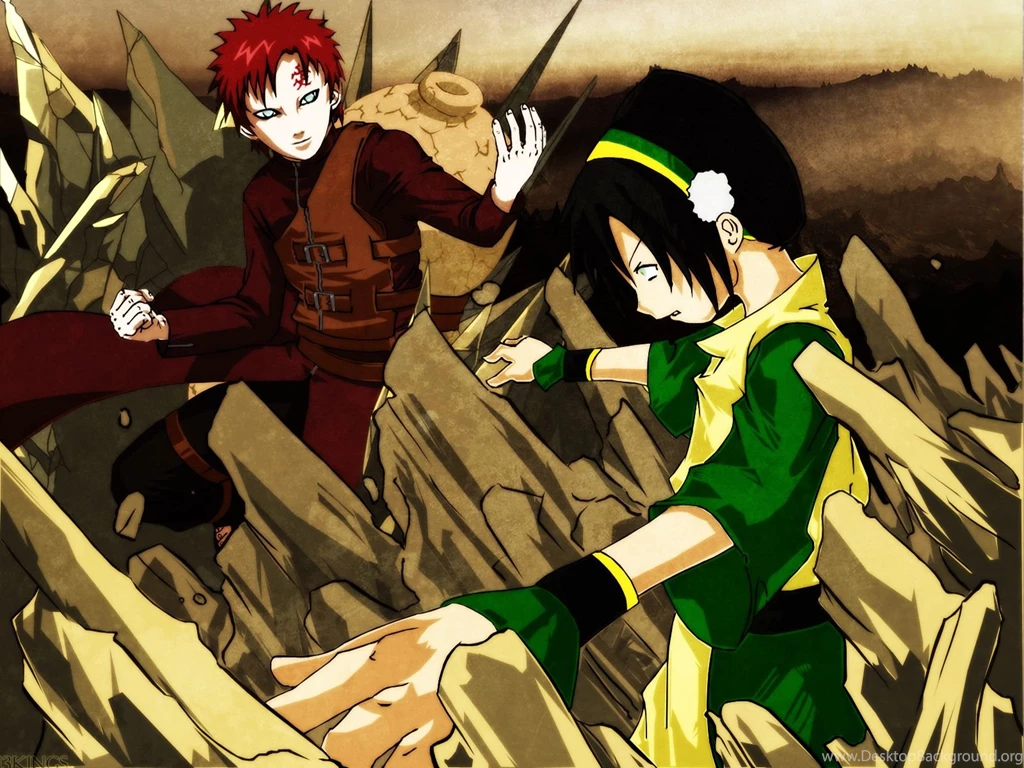 Avatar Gaara Naruto Toph Bei Fong Wallpapers